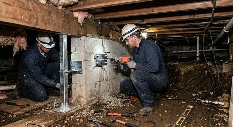 Crawlspace Foundation Repair